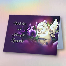 触れる。流産、死産、死亡悔やみや弔慰 カード