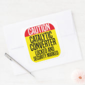 触媒コンバー保護タのロックとセキュリティ スクエアシール (封筒)