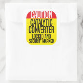 触媒コンバー保護タのロックとセキュリティ スクエアシール (バッグ)