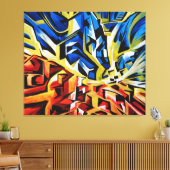 触媒 キャンバスプリント (インサイチュ (リビング))