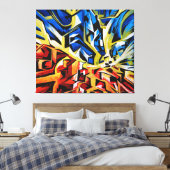 触媒 キャンバスプリント (インサイチュ (寝室))