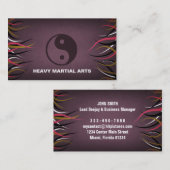 触手のホールの武道のスタジオの訓練 名刺 (正面/裏面)