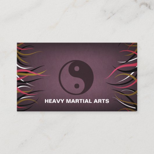 触手のホールの武道のスタジオの訓練 名刺 (正面)