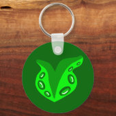 触手ハート キーホルダー (正面)