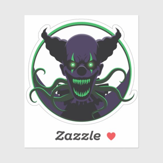 触手ピエロ シール (シート)