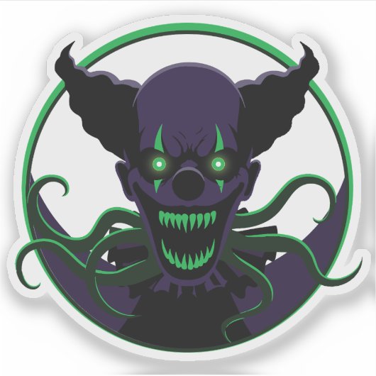 触手ピエロ シール (正面)