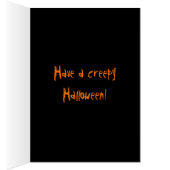 触手フラクタルハロウィンカード (内側 (右))