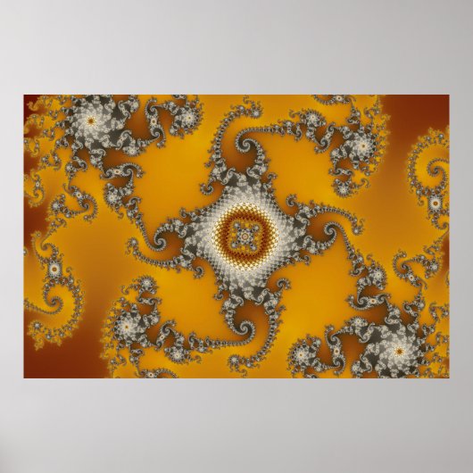 触手フラクタル ポスター (正面)