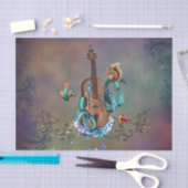 触手付きの素晴らしいバイオリン 薄葉紙 (クラフト)