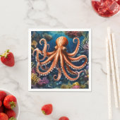 触手深い海 スタンダードカクテルナプキン (インサイチュ)