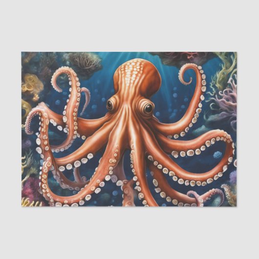 触手深い海 薄葉紙 (正面)