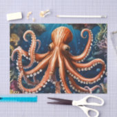 触手深い海 薄葉紙 (クラフト)