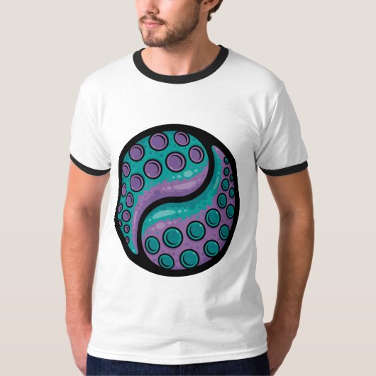 触手陰陽 Tシャツ (正面)