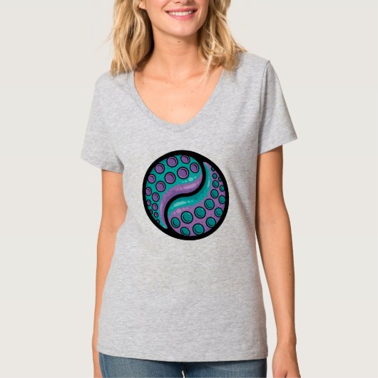 触手陰陽 Tシャツ (正面)