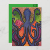 「触手」 ポストカード (正面/裏面)