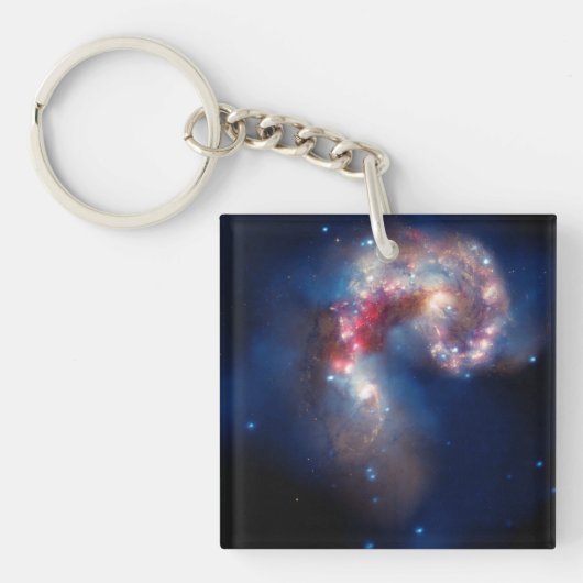 触覚：銀河の光景 キーホルダー (正面)