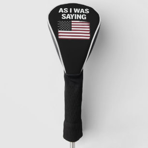 言いたいことを言って Funny Political Trump 2024 ゴルフヘッドカバー