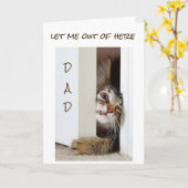 言いたいのは**ハッピーバースデーパパ*** カード (黄色い花)