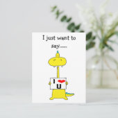 言いたいのは…...愛してる ポストカード (スタンド正面)