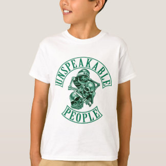 言いようのない人々 Tシャツ