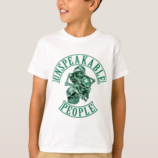 言いようのない人々 Tシャツ (正面)