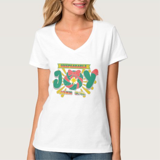 言いようのない喜び Tシャツ (正面)