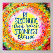 言い訳かわいらしの英語学校より強い ポスター (正面)