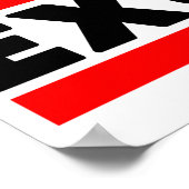 言い訳するな ポスター (角)