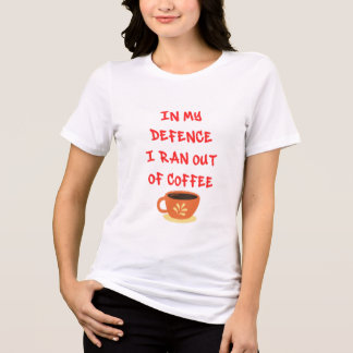 "言い訳するわ" 楽しい一言 Tシャツ