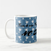 言い訳なしカスタム文字スポーツトロフィーやる気を起こさせる コーヒーマグカップ (左)