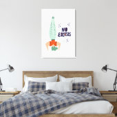 言い訳なし キャンバスプリント (インサイチュ (寝室))