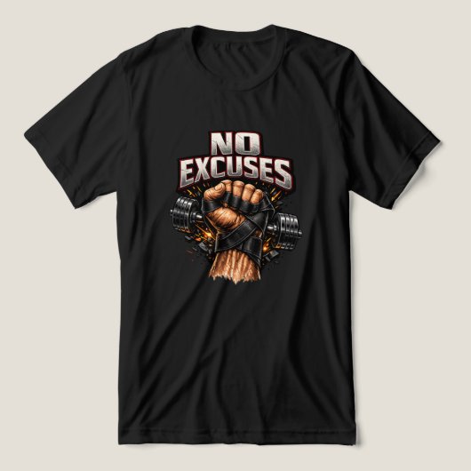 言い訳なし トライブレンドＴシャツ (デザイン正面)