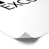 言い訳なし ポスター (角)