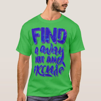 言い訳にならない方法を見つける Tシャツ