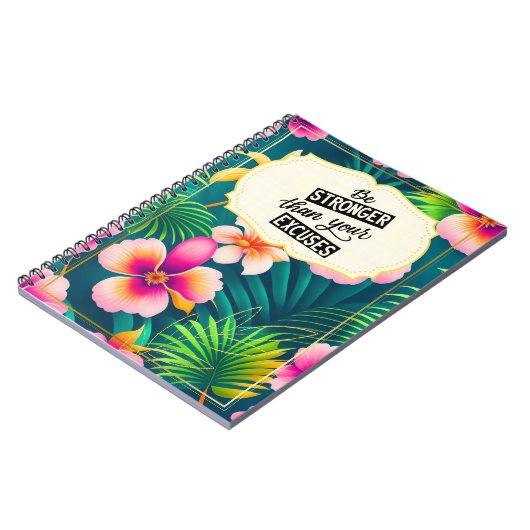 言い訳の引用文より強やる気を起こさせるい ノートブック (左側)