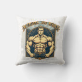 言い訳は結果にすぎない クッション (裏面)