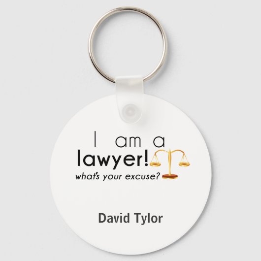 言い訳は？ キーホルダー (正面)