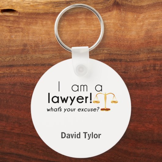 言い訳は？ キーホルダー (正面)