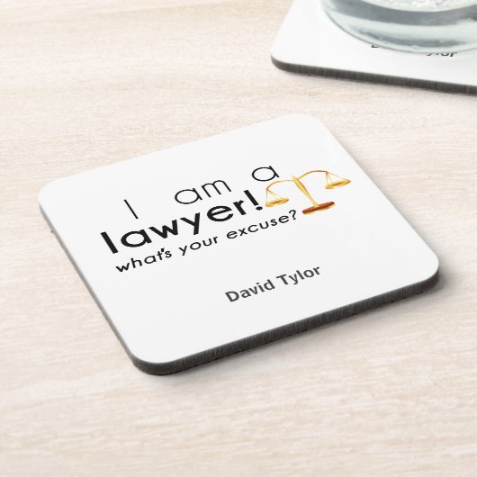 言い訳は？ コースター (左側)