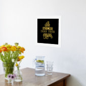 言い訳より強い 箔ポスター (レイダウン (キッチン))