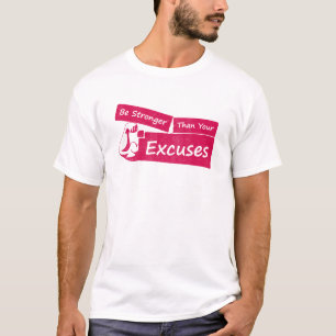 言い訳より強い Tシャツ