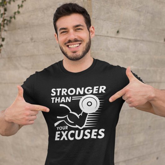 言い訳より強い Tシャツ