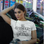 言い訳より強い Tシャツ