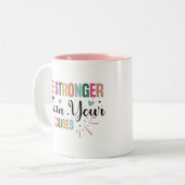 言い訳より強やる気を起こさせる引用文 ツートーンマグカップ (正面左)