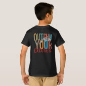 言い訳を言い訳する Tシャツ (裏面フル)