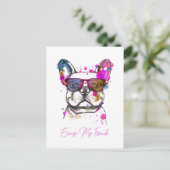 言い訳フランスのおもしろいフランスのだ ポストカード (スタンド正面)