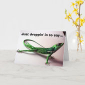 言うべきちょうどdroppin… カード (黄色い花)