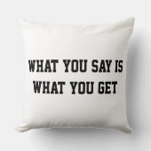 言う事は枕を手に入れ買た事だ クッション (正面)