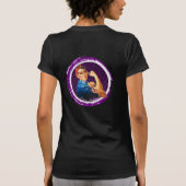 言う前に。 "見ません病気に" Tシャツ (裏面)
