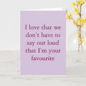 言う必要なんてない カード (黄色い花)